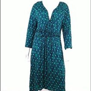 Boden Green Chelsea Wrap Dress